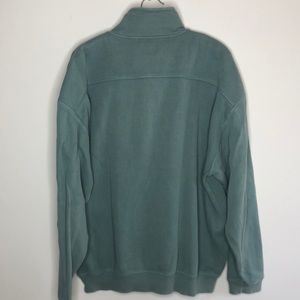 Tommy Bahama Tops - Tommy Bahama green 1/4 zip sweatshirt L Tommy Bahama Tops - Tommy Bahama green 1/4 zip sweatshirt L